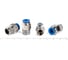 Пневмофитинг цанговый прямой HIMPT с наружной резьбой PC 6-02 (R1/4) 10 шт 00-00026392 2