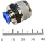 Пневмофитинг цанговый прямой HIMPT с наружной резьбой PC 8-04 (R1/2) 10 шт 00-00026399 2
