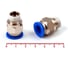 Пневмофитинг цанговый прямой HIMPT с наружной резьбой PC 10-02 (R1/4) 10 шт 00-00026401 3