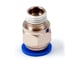 Пневмофитинг цанговый прямой HIMPT с наружной резьбой PC 10-02 (R1/4) 10 шт 00-00026401 4