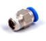 Пневмофитинг цанговый прямой HIMPT с наружной резьбой PC 8-02 (R1/4) 10 шт 00-00026396 1