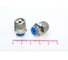 Пневмофитинг цанговый прямой HIMPT с наружной резьбой PC 4-02 (R1/4) 10 шт 00-00026389 2