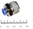 Пневмофитинг цанговый прямой HIMPT с наружной резьбой PC 6-04 (R1/2) 10 шт 00-00026394 2