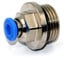 Пневмофитинг цанговый прямой HIMPT с наружной резьбой PC 4-03 (R3/8) 10 шт 00-00026390 1