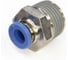 Пневмофитинг цанговый прямой HIMPT с наружной резьбой PC 6-03 (R3/8) 10 шт 00-00026393 1