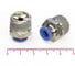 Пневмофитинг цанговый прямой HIMPT с наружной резьбой PC 6-03 (R3/8) 10 шт 00-00026393 3