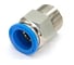 Пневмофитинг цанговый прямой HIMPT с наружной резьбой PC 16-М22х1.5 5 шт 00-00026445 1