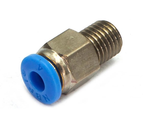 Пневмофитинг цанговый прямой HIMPT с наружной резьбой PC 4-М8х1 10 шт 00-00026411