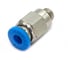 Пневмофитинг цанговый прямой HIMPT с наружной резьбой PC 4-М6х1 10 шт 00-00026410 1
