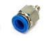 Пневмофитинг цанговый прямой HIMPT с наружной резьбой PC 10-М6х1 10 шт 00-00026429 1