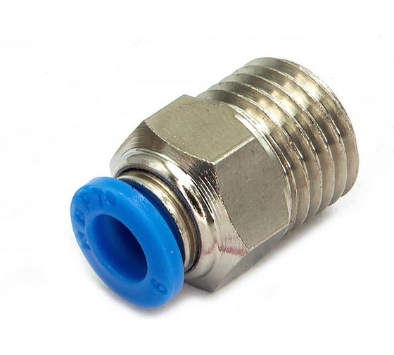 Пневмофитинг цанговый прямой HIMPT с наружной резьбой PC 6-М14х1.5 10 шт 00-00026417