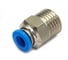 Пневмофитинг цанговый прямой HIMPT с наружной резьбой PC 6-М14х1.5 10 шт 00-00026417 1