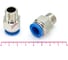 Пневмофитинг цанговый прямой HIMPT с наружной резьбой PC 12-М16х1.5 10 шт 00-00026440 2