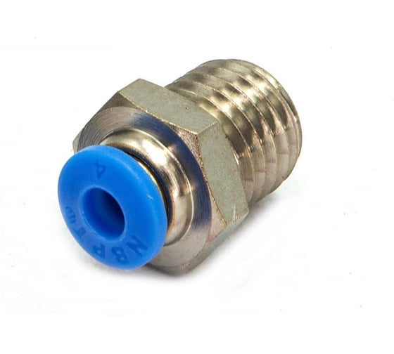 Пневмофитинг цанговый прямой HIMPT с наружной резьбой PC 4-М12х1.5 10 шт 00-00026413