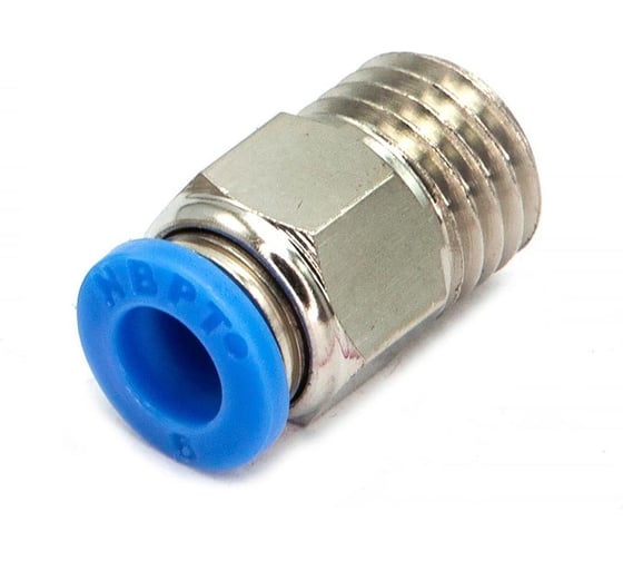 Пневмофитинг цанговый прямой HIMPT с наружной резьбой PC 6-М12х1.5 10 шт 00-00026418