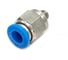 Пневмофитинг цанговый прямой HIMPT с наружной резьбой PC 6-М5х0.8 10 шт 00-00026415 1