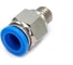 Пневмофитинг цанговый прямой HIMPT с наружной резьбой PC 10-М10х1.5 10 шт 00-00026431 1