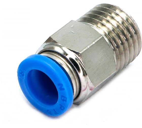 Пневмофитинг цанговый прямой HIMPT с наружной резьбой PC 8-М14х1.5 10 шт 00-00026425