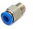 Пневмофитинг цанговый прямой HIMPT с наружной резьбой PC 6-М10х1.5 10 шт 00-00026419 1