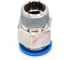 Пневмофитинг цанговый прямой HIMPT с наружной резьбой PC 16-04 (R1/2) 5 шт 00-00026409 3