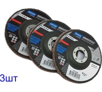 Лепестковый диск NORTON КЛТ2 Quantum 125x22 керамика P40 (3шт/упак) 101314