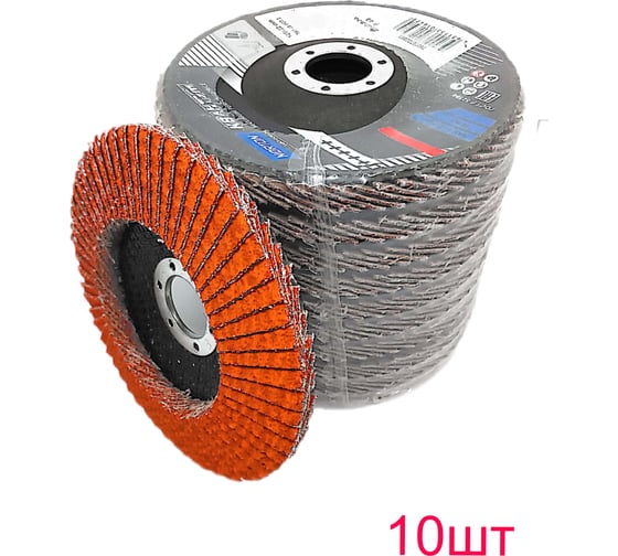 Лепестковый диск NORTON КЛТ2 Quantum 125x22 керамика P40 (10шт/упак) 101298