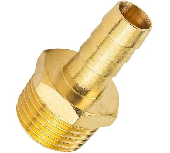 Штуцер пневматический Partner наруж. резьба 1/2- елочка 10мм PA-MH08/06(9239)