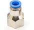 Пневмофитинг цанговый прямой с внутренней резьбой HIMPT PCF 10-04 (R1/2) 10 шт 00-00026476 1
