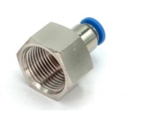 Пневмофитинг цанговый прямой с внутренней резьбой HIMPT PCF 6-М20х1.5 10 шт 00-00026461