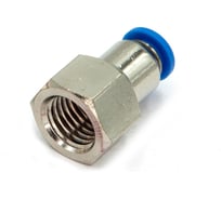 Пневмофитинг цанговый прямой с внутренней резьбой HIMPT PCF 6-М12х1.5 10 шт 00-00026458