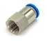 Пневмофитинг цанговый прямой с внутренней резьбой HIMPT PCF 10-М14х1.5 10 шт 00-00026479 1