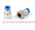 Пневмофитинг цанговый прямой с внутренней резьбой HIMPT PCF 8-02 (R1/4) 10 шт 00-00026463 3