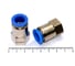 Пневмофитинг цанговый прямой с внутренней резьбой HIMPT PCF 12-02 (R1/4) 10 шт 00-00026483 2