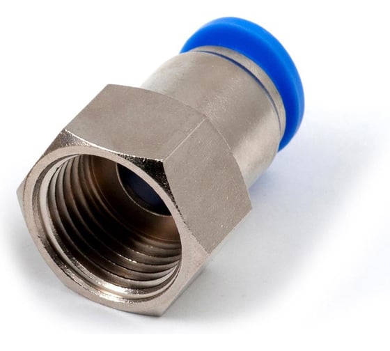 Пневмофитинг цанговый прямой с внутренней резьбой HIMPT PCF 12-04 (R1/2) 10 шт 00-00026485