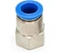 Пневмофитинг цанговый прямой с внутренней резьбой HIMPT PCF 12-01 (R1/8) 10 шт 00-00026482 3