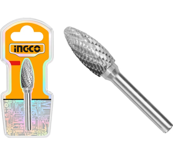 Бор-фреза из карбида вольфрама INGCO 6 мм INDUSTRIAL HRRC0602
