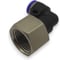 Фитинг цанговый угловой Контактная Механика G3/8, трубка 6мм KZPLF06-03G 4
