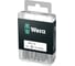 Набор бит WERA 867/1 Z DIY 10 TORX 40, 1/4 C6.3, TX 40 x 25 мм, 10 шт WE-072412 1