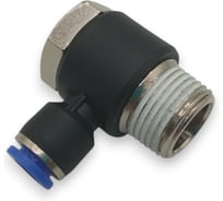 Фитинг угловой Контактная Механика трубка 6мм, 3/8 KZPH06-03P