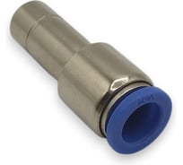 Переходник цанговый прямой Контактная Механика трубка 12 на 10мм KZPGJ12-10