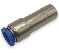 Переходник цанговый прямой Контактная Механика трубка 12 на 8мм KZPGJ12-08