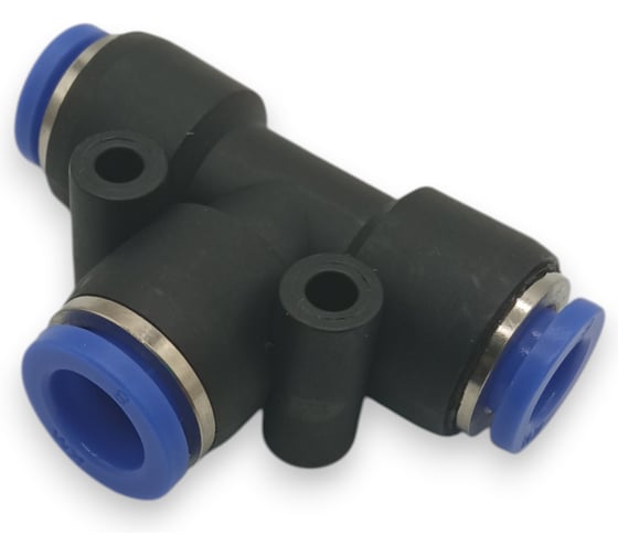 Тройник Контактная Механика переходник, трубка 8мм и 6мм KZPEW08-06