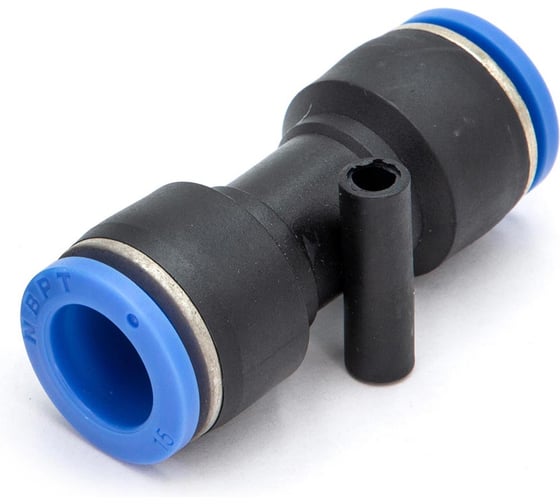 Фитинг пневматический пластиковый прямой HIMPT PUC 15 5 шт 00-00026376