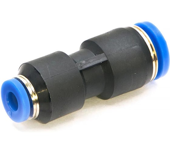 Фитинг пневматический цанговый пластиковый переходной HIMPT PG 8-4 10 шт 00-00026379