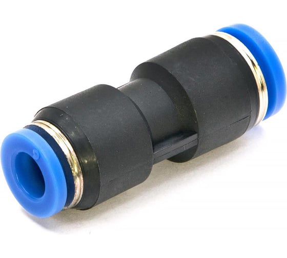 Фитинг пневматический цанговый пластиковый переходной HIMPT PG 8-6 10 шт 00-00026380