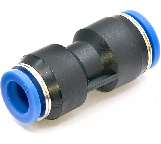 Фитинг пневматический цанговый пластиковый переходной HIMPT PG 12-10 5 шт 00-00026385