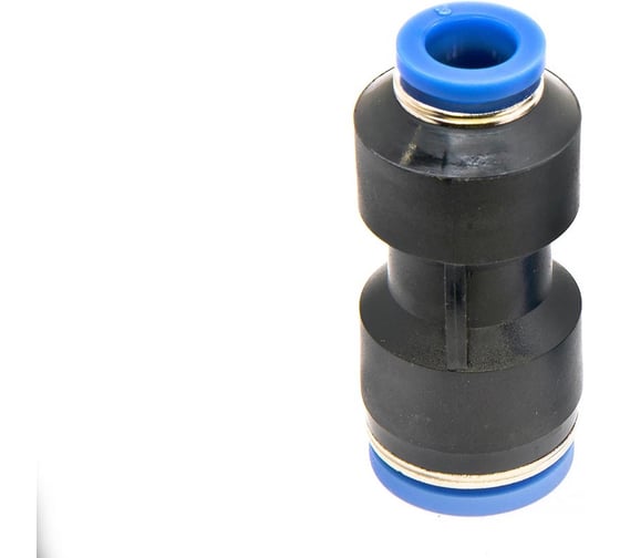 Фитинг пневматический цанговый пластиковый переходной HIMPT PG 12-8 5 шт 00-00026384