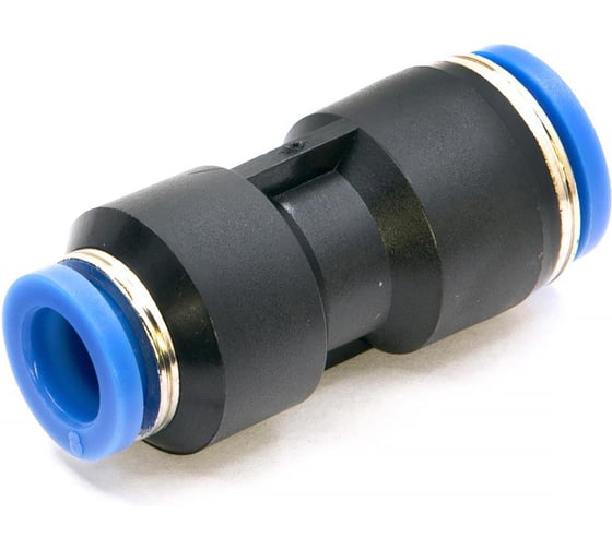 Фитинг пневматический цанговый пластиковый переходной HIMPT PG 10-8 10 шт 00-00026382