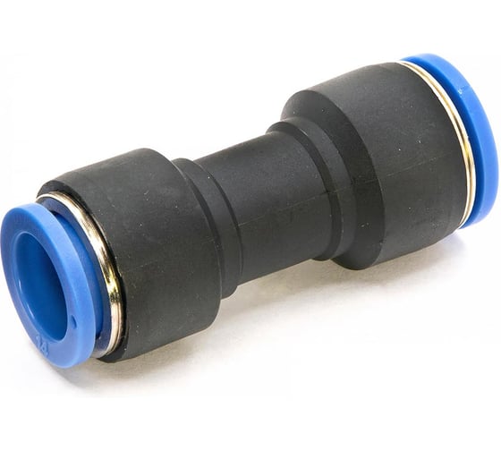 Фитинг пневматический цанговый пластиковый переходной HIMPT PG 16-14 5 шт 00-00026387