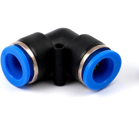 Фитинг пневматический цанговый пластиковый Г-образный HIMPT PUL 12 5 шт 00-00026509